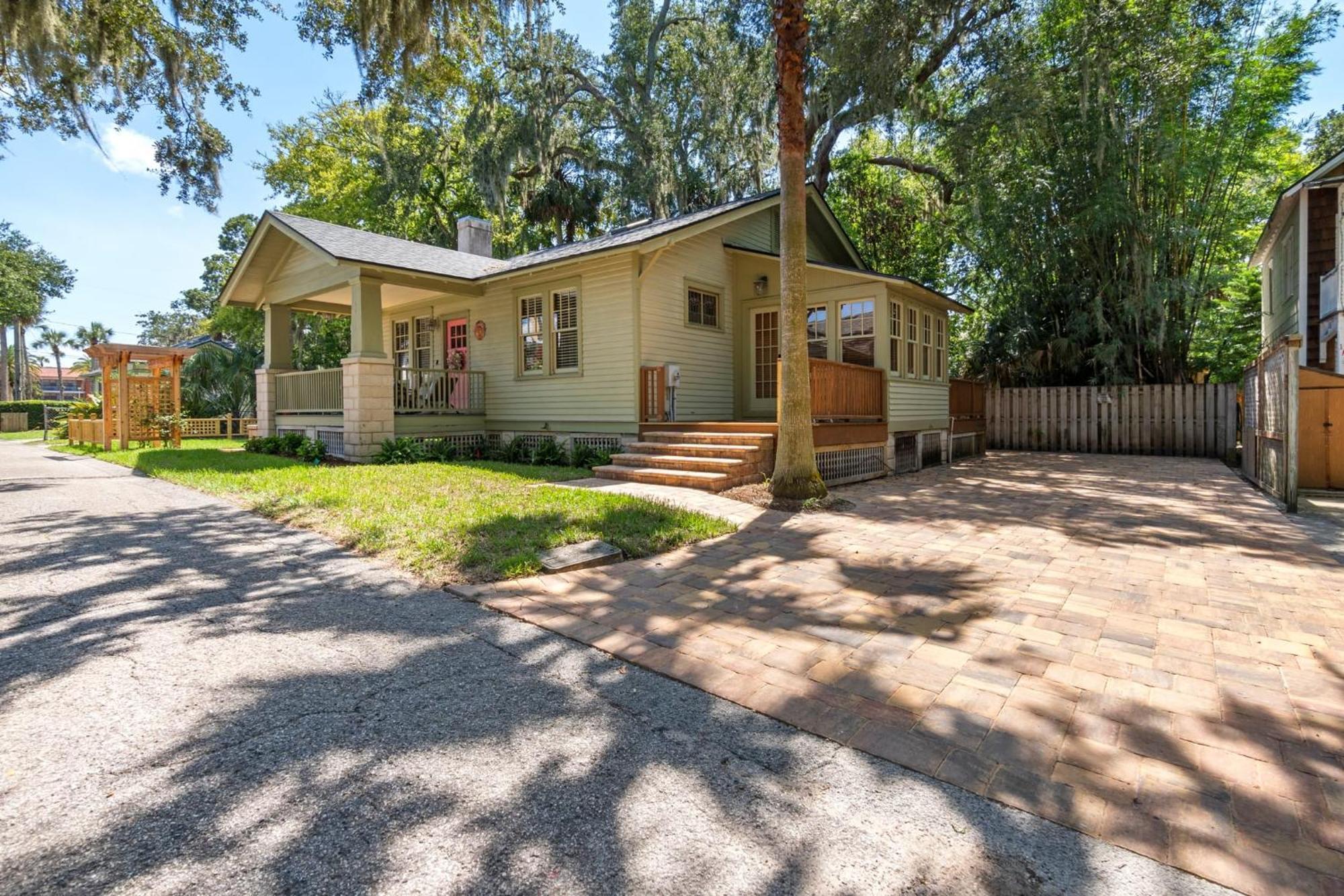 Flagler Cottage - 1 Block To Historic District St. Augustine Kültér fotó